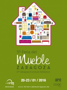 Cartel Feria Mueble Zaragoza 2016 empresas Aemmce