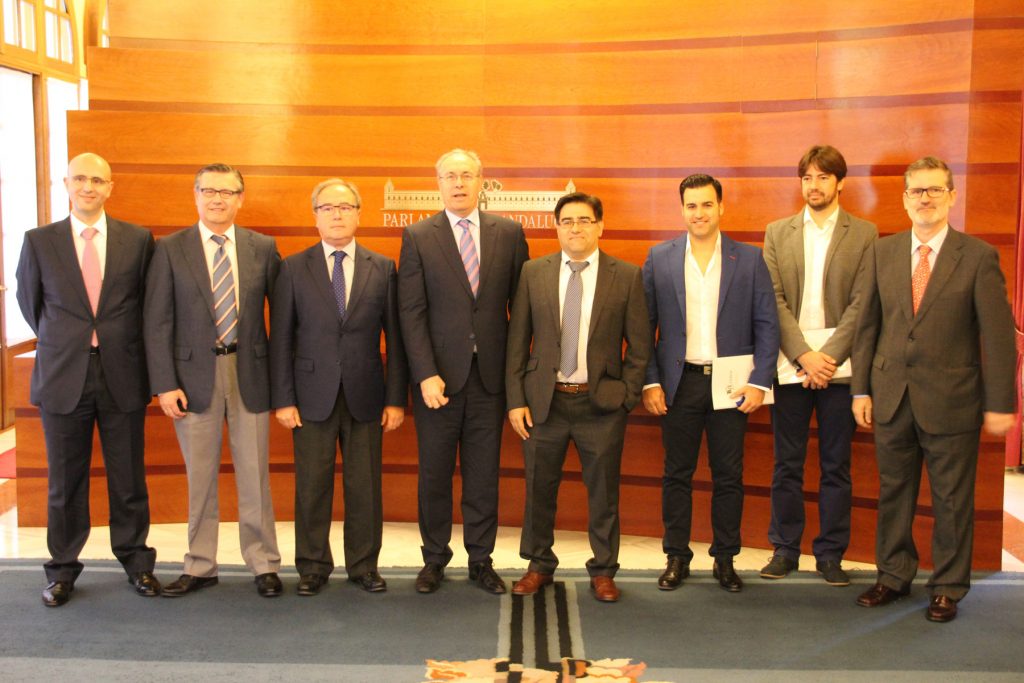 Reunión Acema Presidente Parlamento Andalucía Plan Renove Mueble. Apoyo para el mueble andaluz