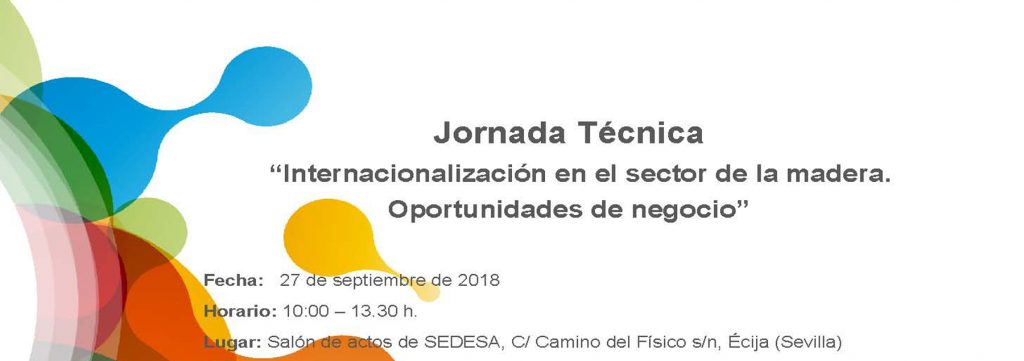 JORNADA INTERNACIONALIZACIÓN SECTOR MADERA MUEBLE